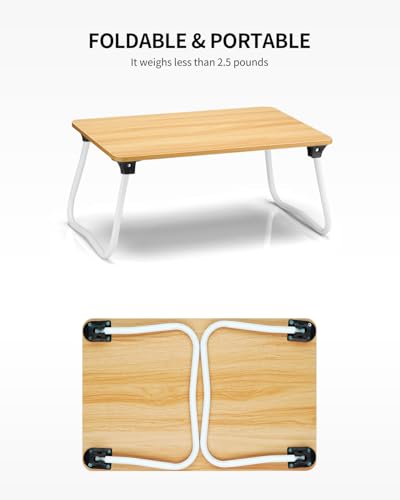 Minimalist Ruxury Foldable Lap Desk Laptop Stand Bed Desk Set