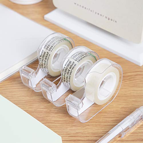 Eco-Friendly Basics Double Sided Permanent Tape with Dispenser, Narrow Width, 1/2 Kit